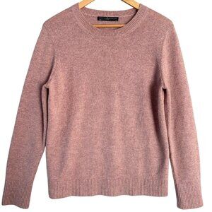 Peruvian Connection Womens 100% Royal Alpaca Crew Neck Sweater Size XSmall Mauve